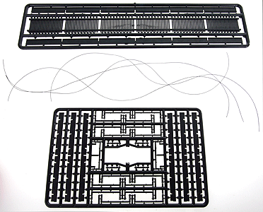 150' Bridge Details (Unpainted Plastic) -- Walkways