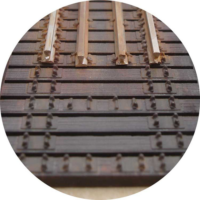25' Bridge Tie Sections -- 8 Sections & 4 25' Stringers for Code 100 w/Skip Tie Code 83 Guard Rail