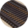 25' Bridge Tie Sections pkg(8) -- Classic 25' Bridge Ties & Stringers - No Guard Rail