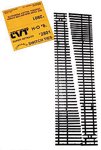CVT Curvable Switch Tie Strip -- #8 Left