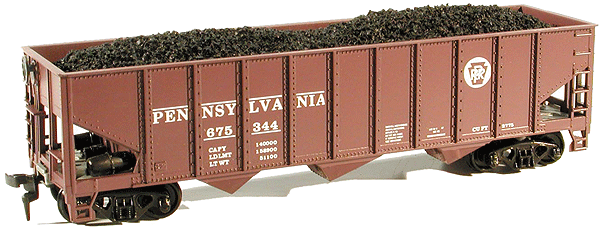 Coal Load pkg(2) -- For MDC 3-Bay Hoppers