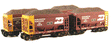Taconite Load 4-Pack -- Fits Walthers 932-4400 & 4500 Series Minnesota Ore Cars