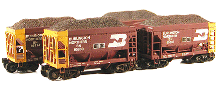Taconite Load 4-Pack -- Fits Walthers 932-4400 & 4500 Series Minnesota Ore Cars
