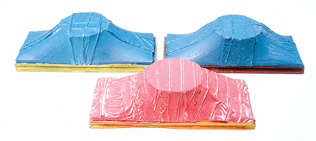 Cast Resin Freight Car Load -- Intermodal 20' Covered Coils 3-Pack