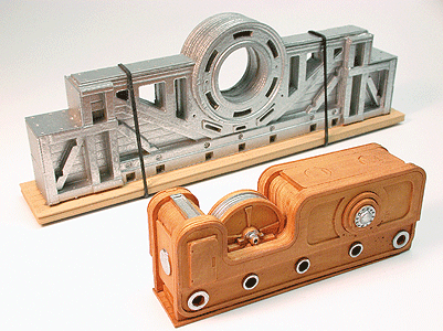 Cast Resin Freight Car Load -- 120-Ton Ship's Driveshaft Bearing 6-1/4" Long  15.8cm