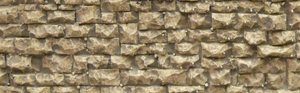 Flexible Random Stone Wall w/Self-Adhesive Backing -- Small Stones 13 x 3-1/2"  33 x 8.9cm-1