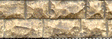 Flexible Cut Stone Wall w/Self-Adhesive Backing -- Large Stones - 13-3/4 x 3-1/2"  34.9 x 8.9cm