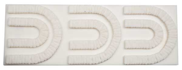 Flexible Vinyl Stone Wall Arches - Style 1 -- Arches - 3 Each Small & Large 7/8" & 2-3/4"  2.2 & 6.9cm