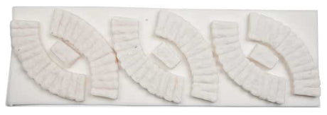 Flexible Vinyl Stone Wall Arches - Style 1 -- 3 Large - Each 4"  10cm