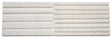 Flexible Vinyl Stone Trim & Abutments -- Small - Use w/214-8266 sold separately