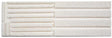 Flexible Vinyl Stone Trim & Abutments -- Medium - Use w/214-8267 & 214-8272, both sold separately