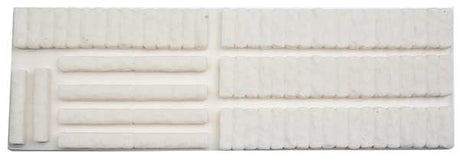 Flexible Vinyl Stone Trim & Abutments -- Large - Use w/#214-8268, sold separately