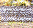 Cut Stone Retaining Wall -- Medium - 6-3/4 x 3-1/2"  17.1 x 8.9cm