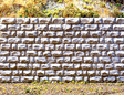 Cut Stone Retaining Wall -- Large - 6-3/4 x 3-1/2"  17.1 x 8.9cm