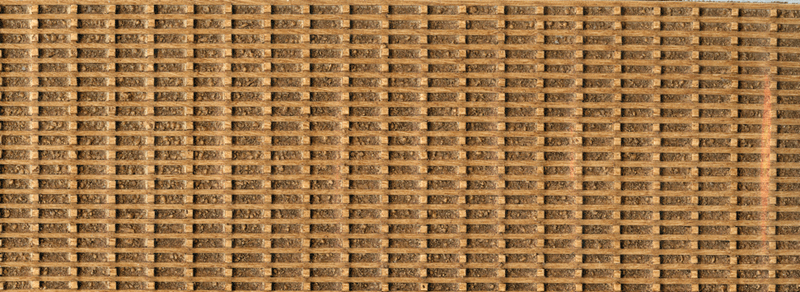 Flexible Timber Cribbing Sheet -- Small for HO & N Scales 3-3/4 x 12"  9.5 x 30.5cm-1