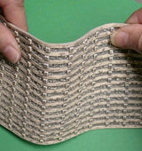 Flexible Timber Cribbing Sheet -- Small for HO & N Scales 3-3/4 x 12"  9.5 x 30.5cm-3