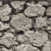Flexible Dry-Stack Blasted Rock Sheet -- Large for HO, S & O Scales - 3-3/4 x 12"  9.5 x 30.5cm