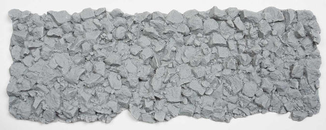 Flexible Textured Freight Car Load Sheets -- Stone Rip Rap - Large 11-1/2 x 4"  29.2 x 10.1cm
