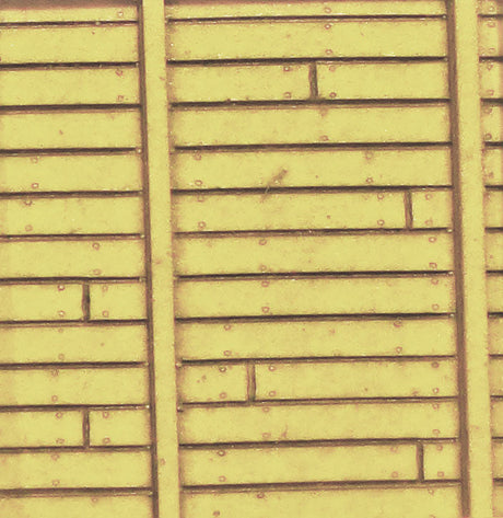 Flexible Timber Retaining Wall -- Small for HO & N Scales - 3-3/4 x 12"  9.5 x 30.5cm-1