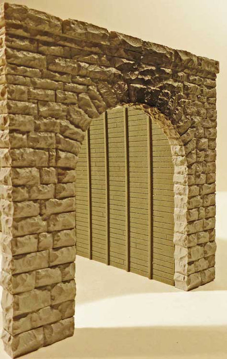Flexible Timber Retaining Wall -- Small for HO & N Scales - 3-3/4 x 12"  9.5 x 30.5cm-3
