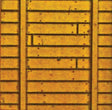 Flexible Timber Retaining Wall -- Medium for HO Scale: 3-3/4 x 12"  9.5 x 30.5cm
