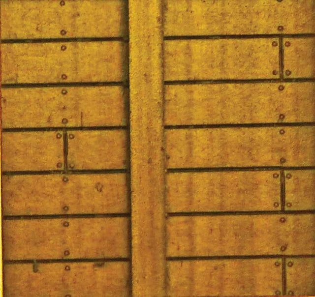Flexible Timber Retaining Wall -- Large for HO, S & O Scales 3-3/4 x 12"  9.5 x 30.5cm