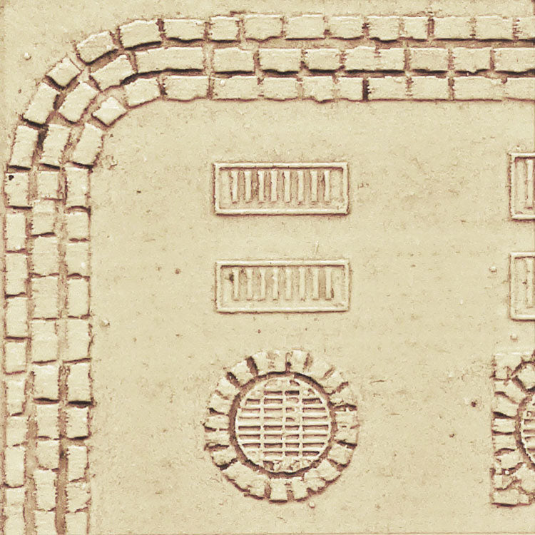 Flexible Roadway - Cobblestone Street Details -- Small for HO & N Scales (Matches #214-8654)-1