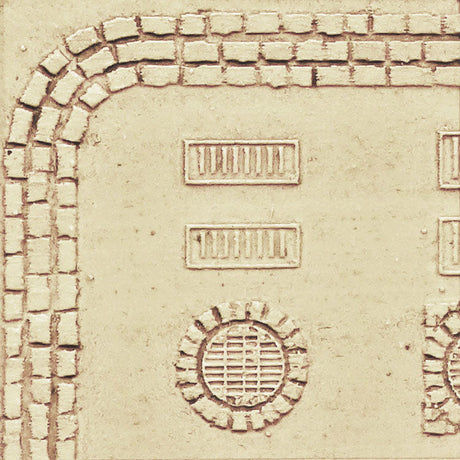 Flexible Roadway - Cobblestone Street Details -- Small for HO & N Scales (Matches #214-8654)-1