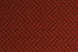 Flexible Herringbone Dark Red Brick Sheet -- Medium for HO Scale: 3/32" Brick