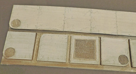 Flexible Concrete Sidewalk Sheet -- Medium for HO Scale: 3-3/4 x 12"  9.5 x 30.5cm-1