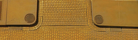 Flexible Concrete Sidewalk Sheet -- Medium for HO Scale: 3-3/4 x 12"  9.5 x 30.5cm-2