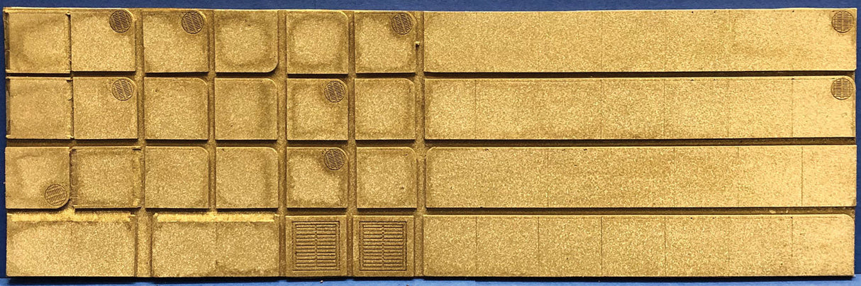 Flexible Concrete Sidewalk Details -- Medium for HO Scale (Matches #214-8680)