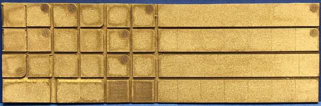 Flexible Concrete Sidewalk Details -- Medium for HO Scale (Matches #214-8680)