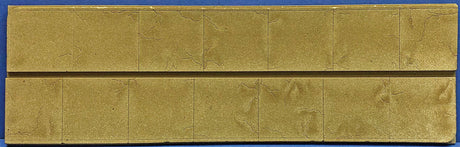 Flexible Concrete Sidewalk Sheet -- Large for HO, S & O Scales 3-3/4 x 12"  9.5 x 30.5cm