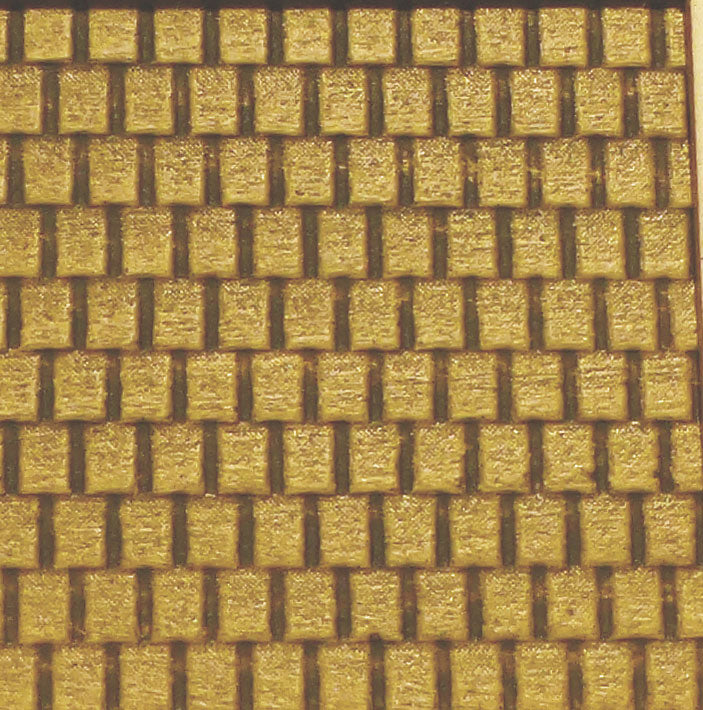Flexible Shake Shingle Roof Sheet -- Small for HO & N Scales 3-3/4 x 12"  9.5 x 30.5cm-2