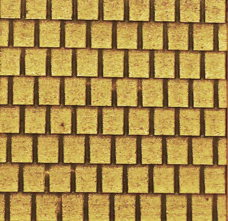 Shake Shingle Roof Sheet -- Medium for HO Scale: 3-3/4 x 12"  9.5 x 30.5cm-1