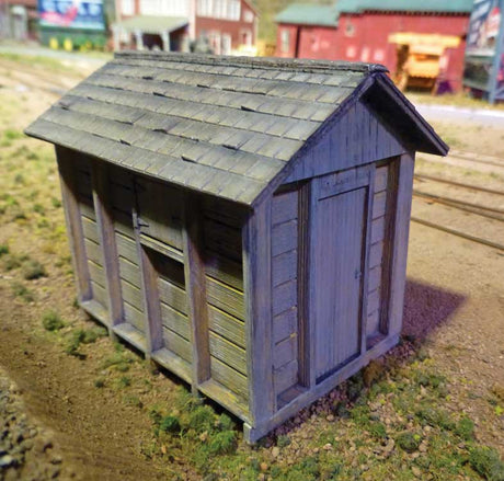 Shake Shingle Roof Sheet -- Large for HO, S & O Scales 3-3/4 x 12"  9.5 x 30.5cm-2