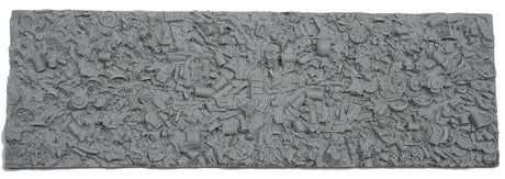 Flexible Textured Freight Car Load Sheets -- Industrial Junk 11-3/4 x 3-3/4"  29.8 x 9.5cm