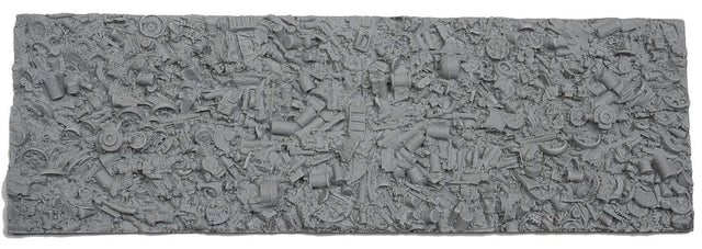 Flexible Textured Freight Car Load Sheets -- Industrial Junk 11-3/4 x 3-3/4"  29.8 x 9.5cm