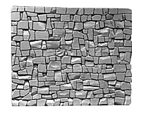 Retaining Wall -- Stone 9x7"