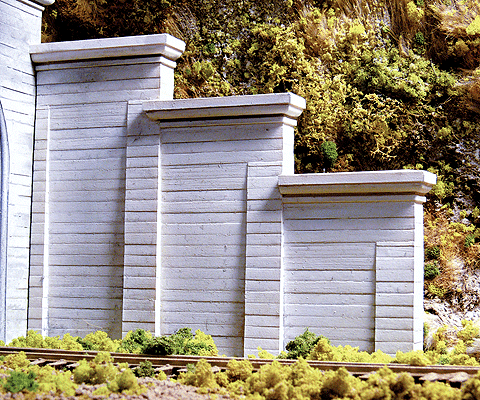 Concrete Stepped Tunnel Abutment pkg(2)
