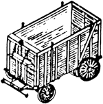 Side Show Canvas wagon