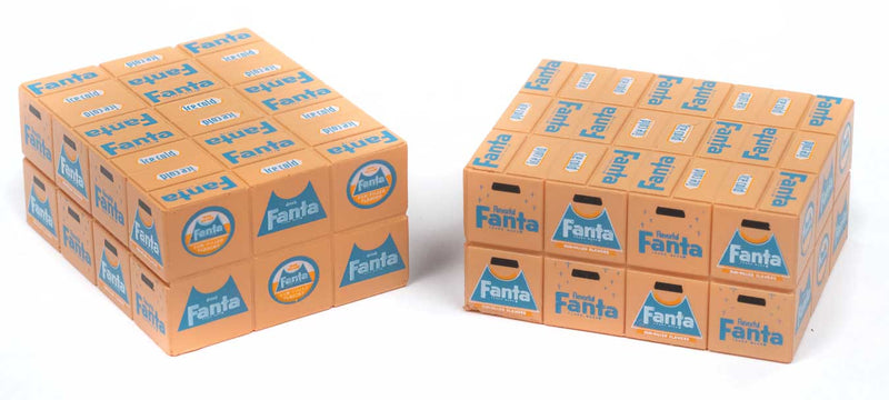 Stacked Shipping Crates Load -- Fanta