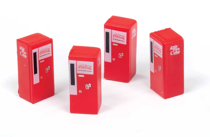 Coca-Cola Machines pkg(4) -- 1960s Era