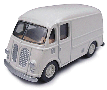 Mini Metals American Trucks - Metro  (Diecast, Assembled & Painted) -- Metro Delivery Truck (Cream White)