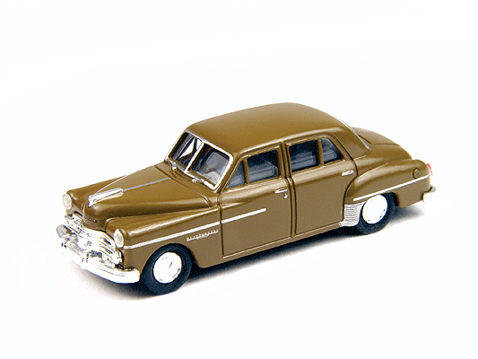 1950 Dodge Meadowbrook 4-Door Sedan - Assembled - Mini Metals(R) -- Burma Tan