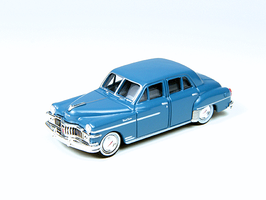 1950 Chrysler DeSoto - Assembled - Mini Metals(R) -- Pacific Blue