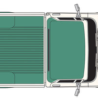 1960 Ford F-100 1/2-Ton Pickup Truck - Assembled -- 2-Tone Sultana Turquoise