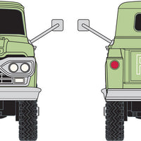 Ford F-100 4x4 Pickup Truck - Assembled - Mini Metals(R) -- April Green