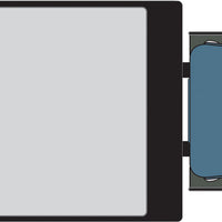 1941-1946 Chevrolet Box Delivery Truck - Assembled - Mini Metals(R) -- Electro-Motive Division EMD (blue, black, white)